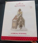 2013 Hallmark Christmas Ornament Come Ye Faithful Church(free Shipping). Fixed Price $14.99.