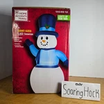 Christmas Holiday 9 Ft Giant Sized Led Snowman Inflatable. Fixed Price $59.99.