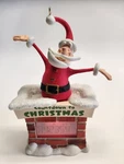 Hallmark Keepsake Ornament Santa Countdown To Christmas Clock 2011 Magic Motion. Fixed Price $19.97.