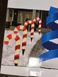 4 Candy Cane Pathway Led Lights Ge Staybright Warm White 2127371 Christmas New. Fixed Price $39.99.