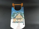 Hand Painted Wood Hanging Wall Sled Winter Christmas Holiday Plaque Decor. Fixed Price $11.99.