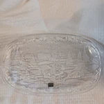 Vintage Mikasa Christmas Carol Canape Tray 15.5" Winter Holiday Serving Platter. Fixed Price $39.99.