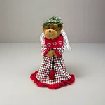 Boyds Bears Christmas Tree Topper Angel Jenessa 13 Inch With Cottagecore. Fixed Price $19.99.
