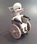 Disney "a Nightmare Before Christmas" Dr. Finklestein Figure 4" Pvc Moving Head. Fixed Price $5.99.