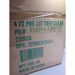National Tree Company 4 Ft Pre Lit Christmas Clear Lights Holiday Decor. Fixed Price $38.73.