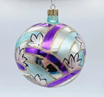 Vintage Christopher Radko 1991 Blue Rainbow Water Lilies Ornament 4 Early Cap. Fixed Price $125.00.