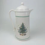 Nikko Happy Holidays Thermal Vacuum Carafe Christmas Coffee Insulated Vtg. Fixed Price $22.98.
