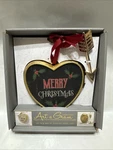 Gram Merry Christmas Heart Wall Doorknob Hanging Tabletop Gold Arrow Easel. Fixed Price $6.30.