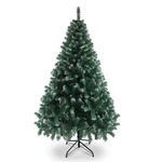6FT Iron Leg White Pvc 812 Branches Christmas Tree. Fixed Price $77.15.