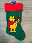 Winnie The Pooh Christmas Stocking Felt Disney New With Nwt Vintage. Fixed Price $10.00.
