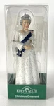 Kurt Adler Queen Elizabeth Ii Resin Christmas Ornament Platinum Jubilee Gown. Fixed Price $12.00.