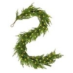 6FT Pre-lit Norfolk Pine Christmas Garland,for Holiday Indoor Outdoor Home Decor. Fixed Price $37.49.