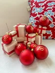 16 Victoria Secret Ornaments Logo Used In Stores Christmas Tree 8 Boxes Balls. Fixed Price $29.77.