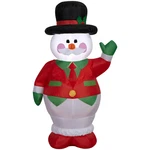 Snowman With Top Hat Christmas Airblown Yard Inflatable 4 Feet By Holiday Time. Fixed Price $29.99.