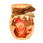 Stony Creek Gnomes Buffalo Plaid Pre-lit Sm Lighted Glass Accent Electric. Fixed Price $27.99.