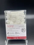 Ashland White Crafting Lights 27 Led Battery Operated W/timer, New Box. Fixed Price $12.99.