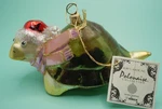 Kurts Adler Polonaise Komozja Santa Turtle Glass Ornament AP1134. Fixed Price $54.99.