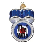 Old World Christmas The Who Drum Set Glass Tree Ornament With Free Box. Fixed Price $19.99.