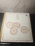 By Ellen Degeneres Crafted Royal Doulton Holiday Accent, SET/4 Plates. Fixed Price $30.00.