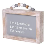 Collins Painting Framed Wooden Box Sign With Beaded Handle - Inspirational. Fixed Price $21.15.
