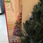 Vintage Holiday Time 32" Green Fiber Optic Christmas Tree - Never Used Working. Fixed Price $29.00.