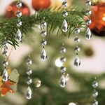 Christmas Ornaments Crystal Tree Decorations, 30PCS Acrylic Clear Hanging Cry.... Fixed Price $16.57.