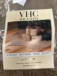 Burlap Natural 21" Christmas Tree Star Shape Skirt Vhc Brands New. Fixed Price $13.99.