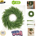 Christmas Wreaths For Front Door 24 Inch Norfolk Pine All Seasons .... Fixed Price $83.99.
