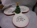 Evergreen "ceramic Serving Tray With Led Christmas Tree" New Other. Fixed Price $48.75.