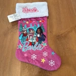Mattel Barbie Pink Christmas Holiday Stocking Ruz New. Fixed Price $17.00.