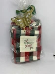 Kitchen Pot Holders And Towel Set Christmas Be Merry Yall W/ornament. Fixed Price $14.00.