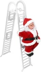 Enforose Electric Santa Claus Climbing Ladder, Christmas Decor. Fixed Price $19.99.