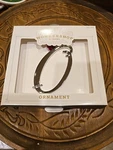 New Wondershop Metal Monogram Letter Initial Holiday Ornament Box Silver. Fixed Price $5.00.