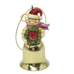 Jim Shore Ornament Cat Bell Heartwood Creek Enesco Christmas Holiday Kitty 3". Fixed Price $21.24.