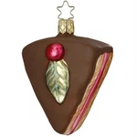 Inge Chocolate Cake German Glass Christmas Ornament Free Box. Fixed Price $44.98.