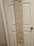 Vtg Advent Calendar Embroidery On Linen Handmade With Hanger. Fixed Price $15.00.