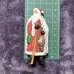 Traditions Porcelain Collections Santa Claus Christmas Hand Painted Figurine 8". Fixed Price $23.00.
