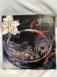 Crystal Clear Studios Sleigh Bells Platter - 1989 Japan 36 Cm #312148 In Box. Fixed Price $49.99.