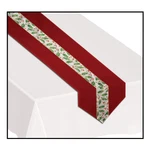 Beistle Holly Fabric Table Runner - Christmas/winter Party Supply. Fixed Price $20.25.
