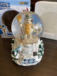 Vintage Frosty The Snowman Christmas Globe Bank Ceramic & Glass With Box. Fixed Price $25.99.
