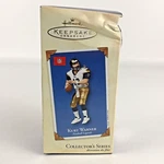 Hallmark Keepsake Christmas Ornament Football Legends Kurt Warner Vintage 2002. Fixed Price $17.81.