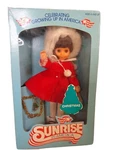 1982 Sunrise Doll In America Christmas With Girls Bracelet Damage Box. Fixed Price $21.77.