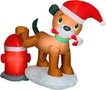 National Tree Company Inflatable Puppy Dog And Fire Hydrant, Led Lights, Plug. Fixed Price $89.16.