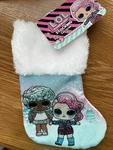L.o.l Surprise Mini Stocking 7' Christmas Gift Card Holder Holiday. Fixed Price $7.00.