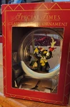 Special Times Glass Christmas Ornament Holiday Bear. Fixed Price $14.99.