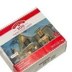 Holiday Time 300 Clear Icicle Style Mini String Lights 18 Lf White Cords. Fixed Price $12.50.