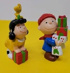 Peanuts Cartoon Figure Christmas Holiday Charlie Brown Lucy Woodstock Rare. Fixed Price $29.99.