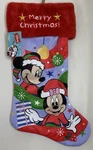Disney Mickey & Minnie Mouse 19 Purple Red Christmas Stocking Nwt. Fixed Price $7.00.