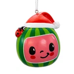 Kurt Adler Cocomelon Watermelon Santa Hat Ornament 3IN Holiday Decor. Fixed Price $11.19.
