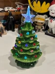 Christmas Forever Ceramic Light Up Tree Multi Color Bulbs 7.5 X 4 Pre-owned. Fixed Price $9.69.